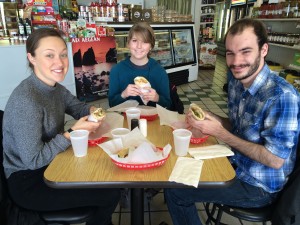 Sarah, Haley, and Eric